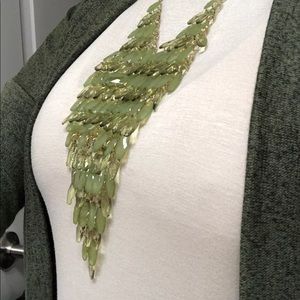 Green Cascade Necklace